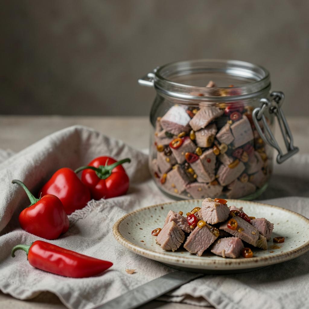 Axoa de veau basque en bocal