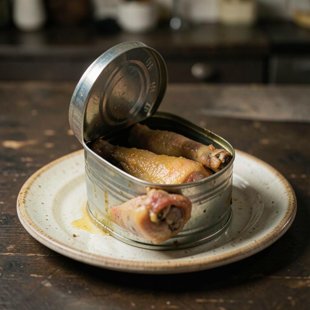 Confit de canard, deux cuisses