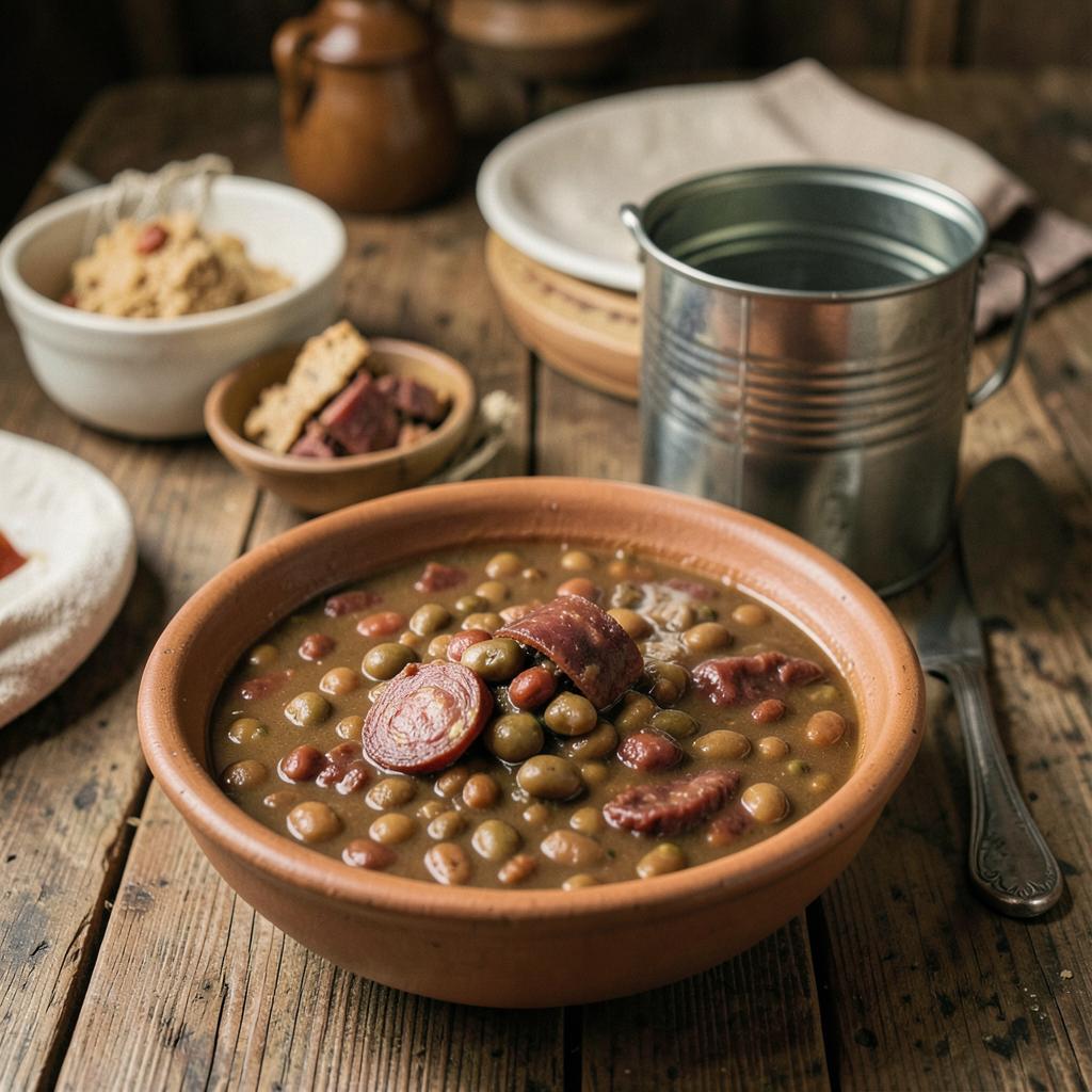 Fabada asturienne en conserve